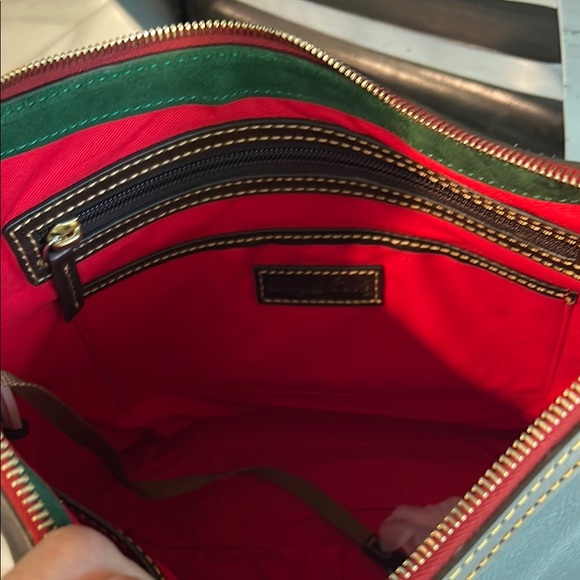 Dooney & Bourke Brown Leather Maya Hobo Bag - Picture 6 of 9